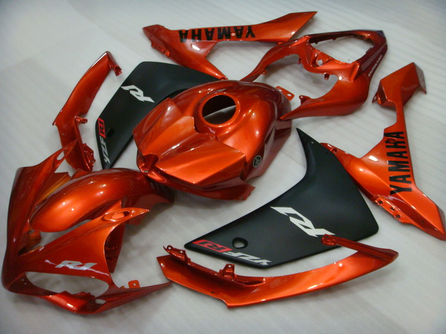 (image for) Fit for Yamaha YZF 1000 R1 2007 2008 fairing kit injection molding Red black