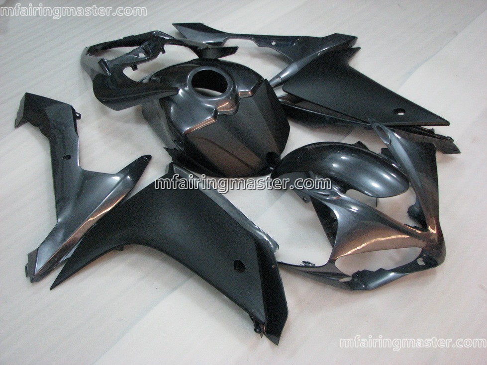 (image for) Fit for Yamaha YZF 1000 R1 2007 2008 fairing kit injection molding Black
