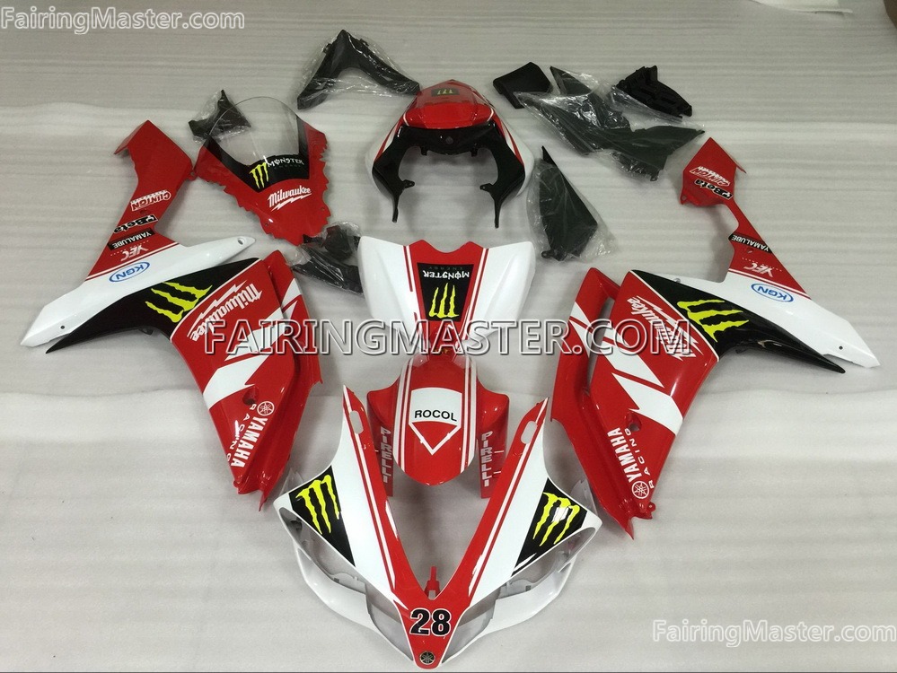 (image for) Injection molding fairing kits fit for Yamaha YZF 1000 R1 2007 2008 172
