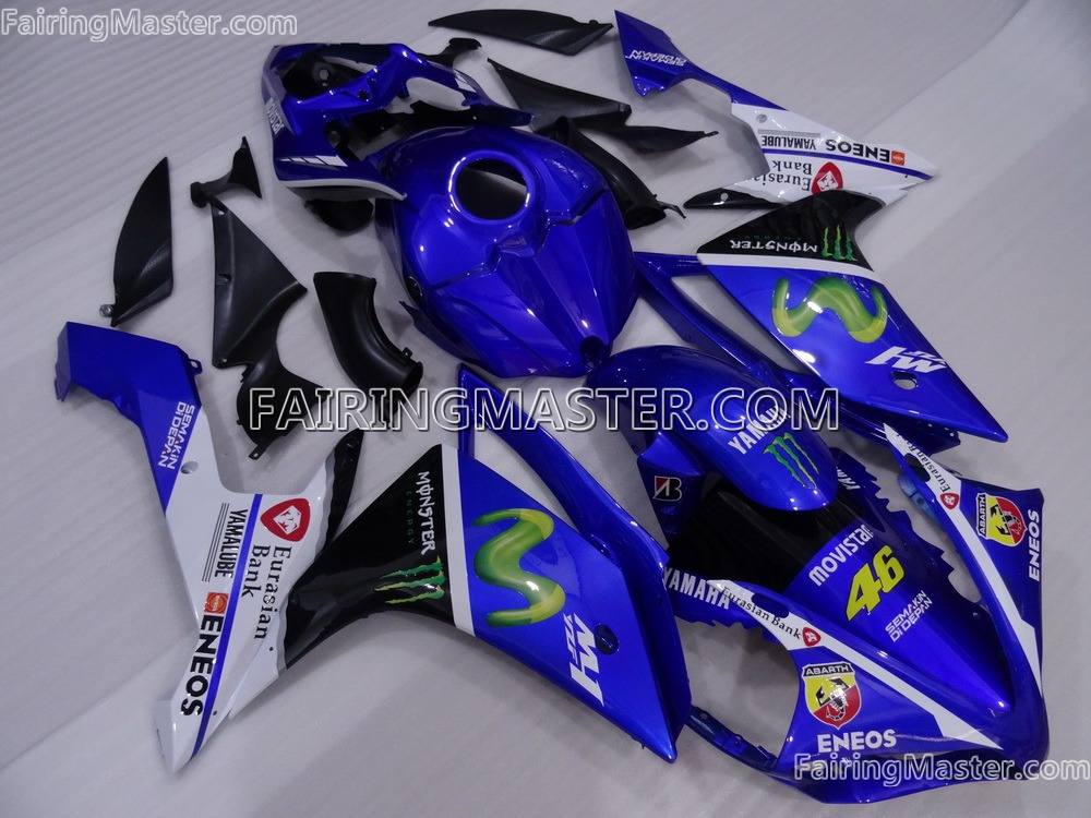 (image for) Injection molding fairing kits fit for Yamaha YZF 1000 R1 2007 2008 186
