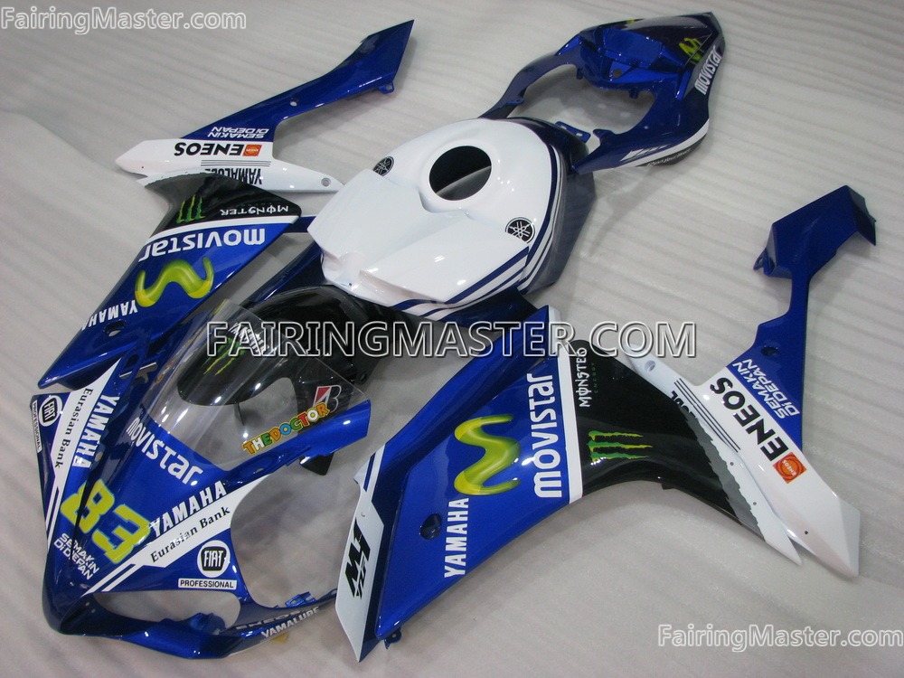 (image for) Injection molding fairing kits fit for Yamaha YZF 1000 R1 2007 2008 191