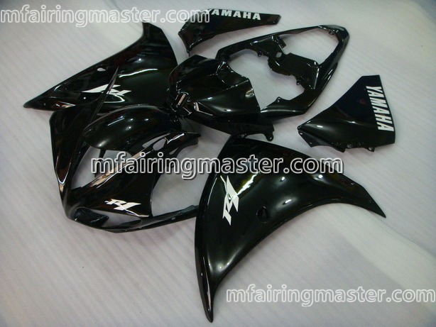 (image for) Fit for Yamaha YZF 1000 R1 2009 2010 2011 2012 fairing kit injection molding Black