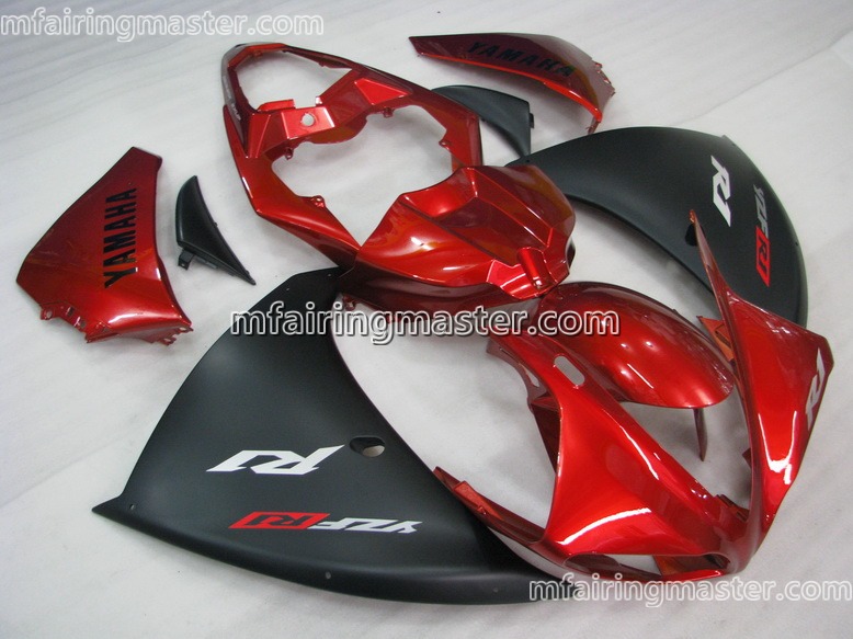 (image for) Fit for Yamaha YZF 1000 R1 2009 2010 2011 2012 fairing kit injection molding Red black