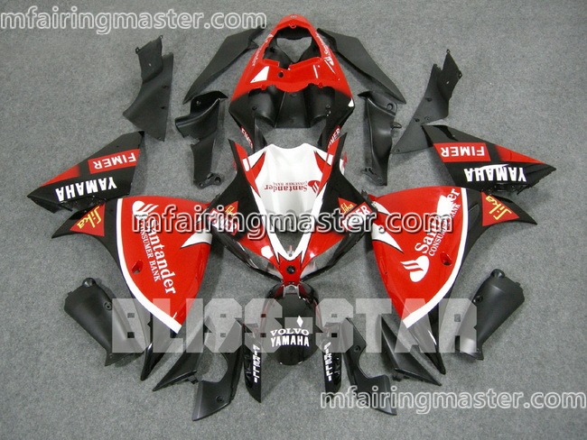 (image for) Fit for Yamaha YZF 1000 R1 2009 2010 2011 2012 fairing kit injection molding Santander red black
