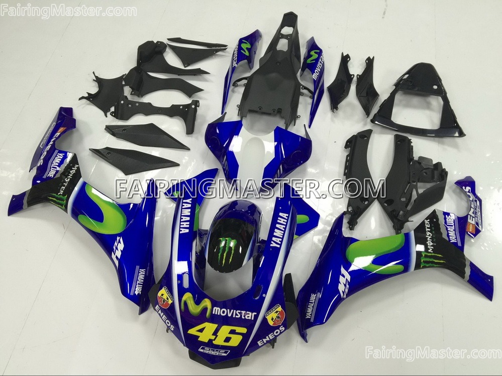 (image for) Injection molding fairing kits fit for Yamaha YZF 1000 R1 2015 - 2017 125