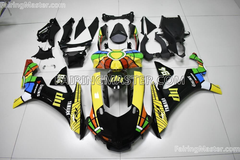 (image for) Injection molding fairing kits fit for Yamaha YZF 1000 R1 2015 - 2017 132