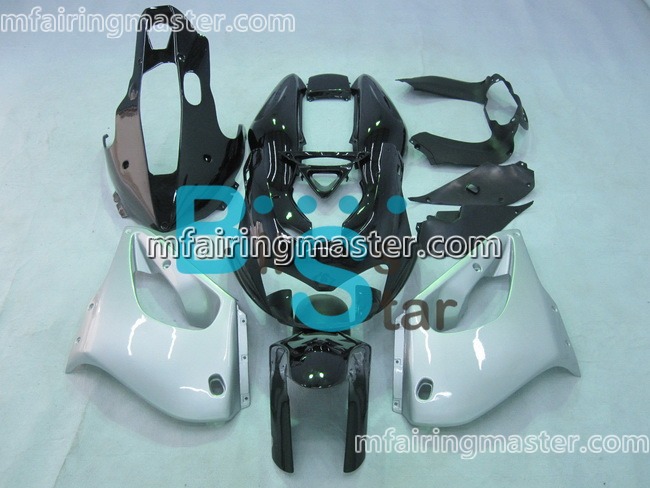 (image for) Fit for Yamaha YZF 1000R Thunderace 1997 1998 1999 2000 2001 2002 2003 2004 2005 2006 2007 fairing kit White black