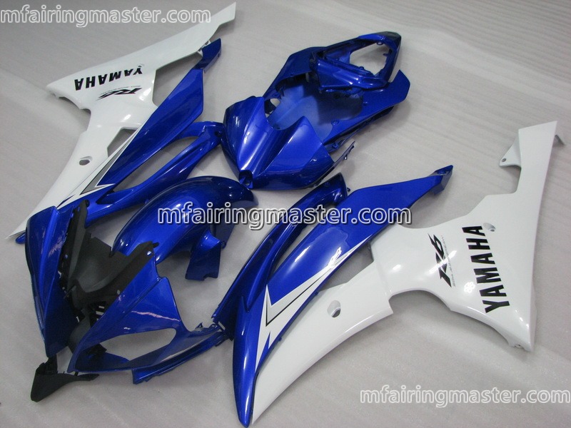 Blue White Injection Fairings For Yamaha YZF600 R6 2017 17 Plastic ABS