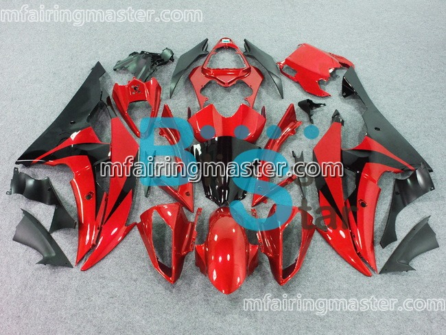 (image for) Fit for Yamaha YZF 600 R6 2008 2009 2010 2011 2012 2013 2014 2015 2016 fairing kit injection molding Red black
