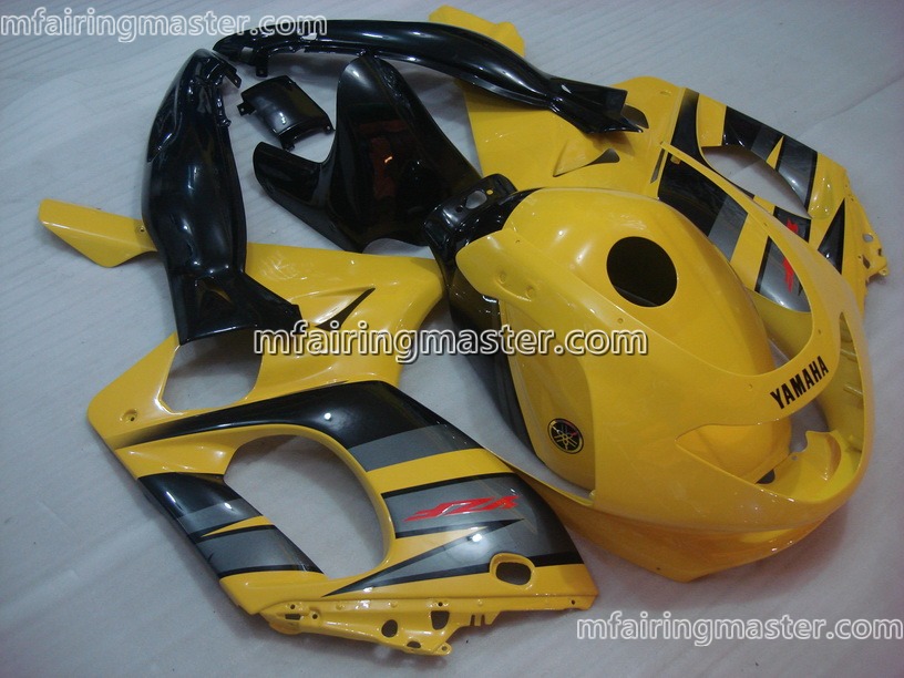 (image for) Fit for Yamaha YZF 600R Thundercat 1997 1998 1999 2000 2001 2002 2003 2004 2005 2006 2007 fairing kit Yellow black