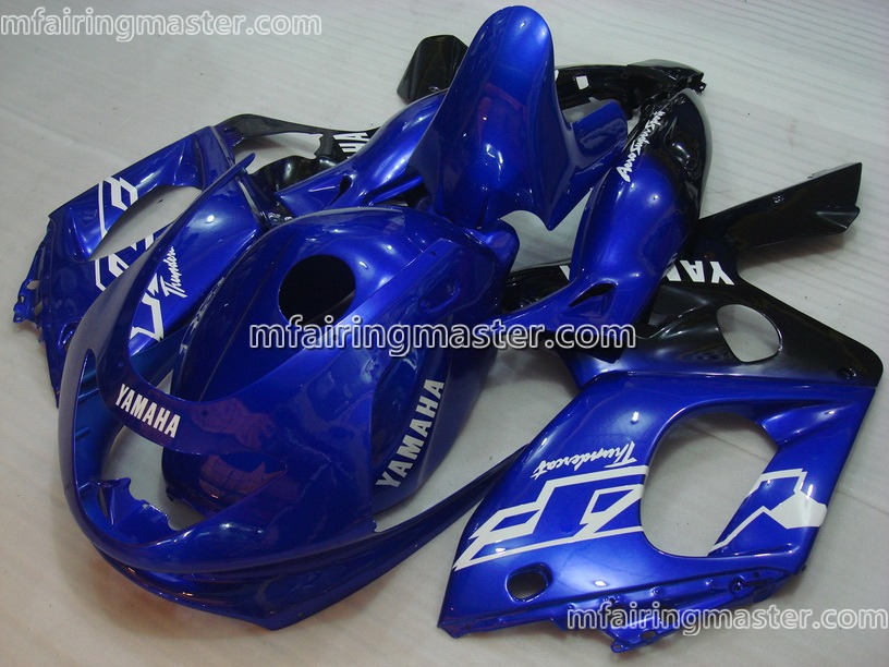 LoveMoto Full Motorcycle Fairings Bolt Screw Kits for YZF 600R 1997 1998-2007 98 99 00 01 02 03 04 05 06 07 Aluminium Screws Fastener Clips Blue Silver 