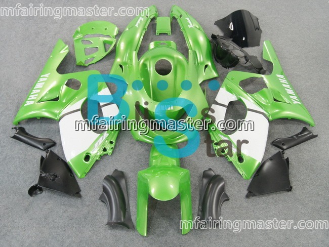 (image for) Fit for Yamaha YZF 600R Thundercat 1997 1998 1999 2000 2001 2002 2003 2004 2005 2006 2007 fairing kit Green white