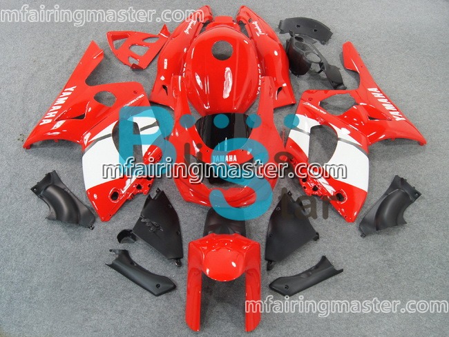 (image for) Fit for Yamaha YZF 600R Thundercat 1997 1998 1999 2000 2001 2002 2003 2004 2005 2006 2007 fairing kit Red white