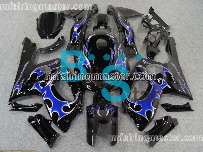 (image for) Fit for Yamaha YZF 600R Thundercat 1997 1998 1999 2000 2001 2002 2003 2004 2005 2006 2007 fairing kit Blue black