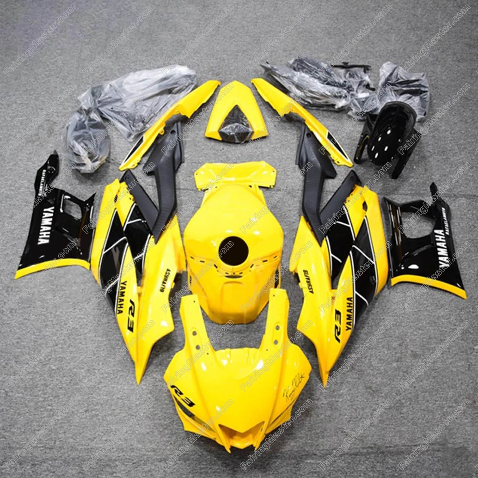 Yamaha YZF R3 2019-2023, R25 2020-2023 Injection Molded Fairing Kits ...