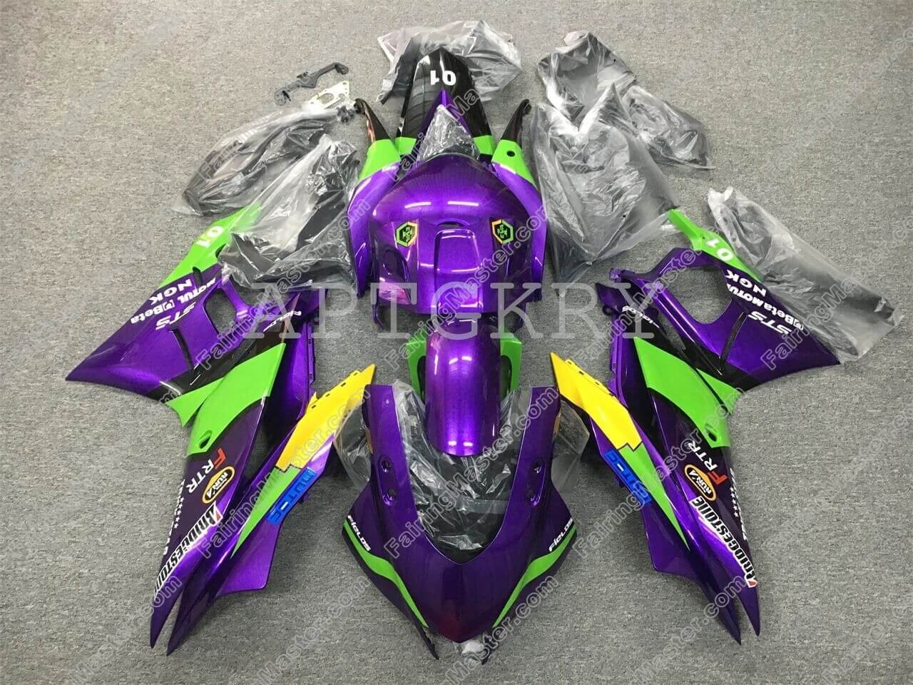 (image for) Fairing kit fit for Yamaha YZF R3 2019-2023 and R25 2020-2023 122