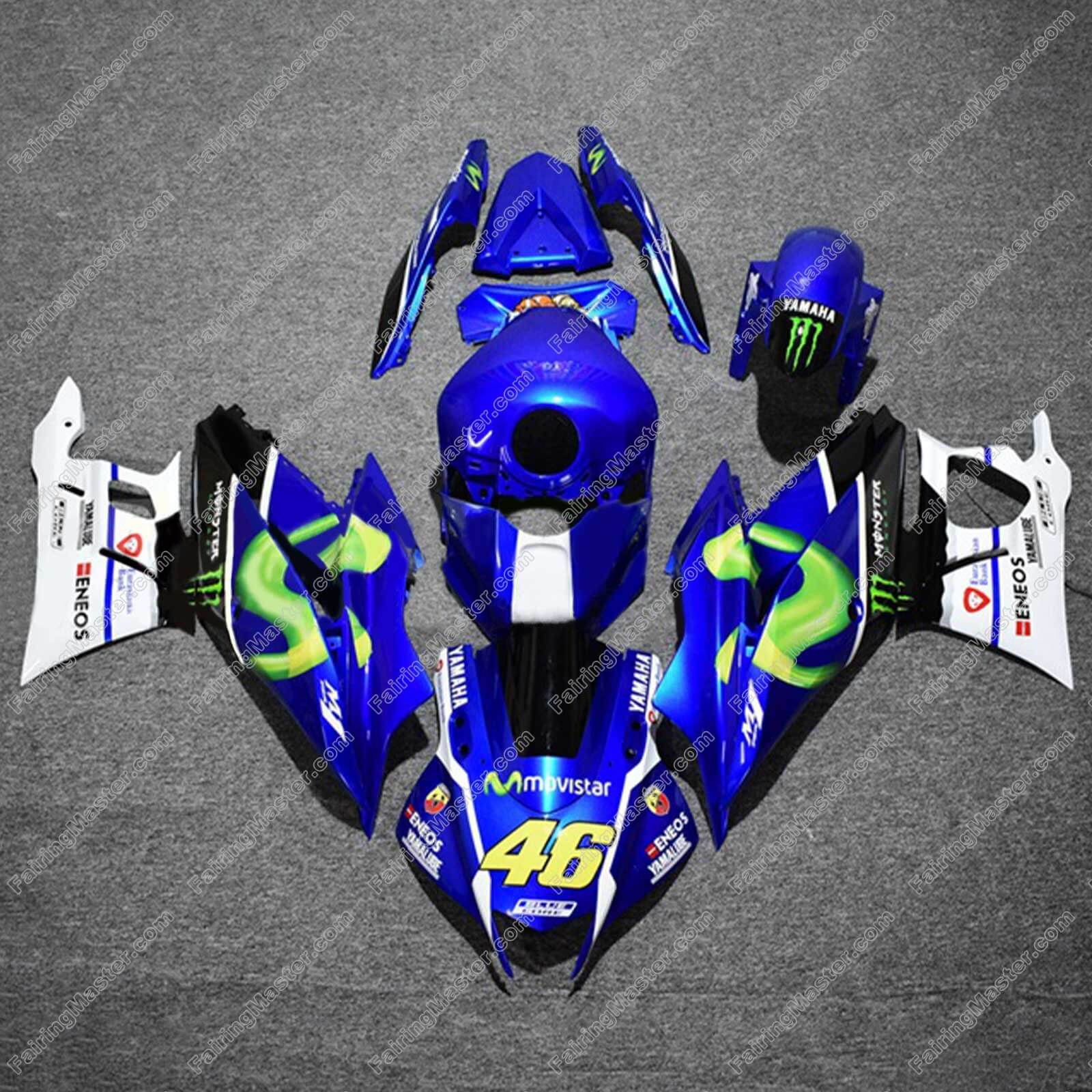 (image for) Fairing kit fit for Yamaha YZF R3 2019-2023 and R25 2020-2023 166