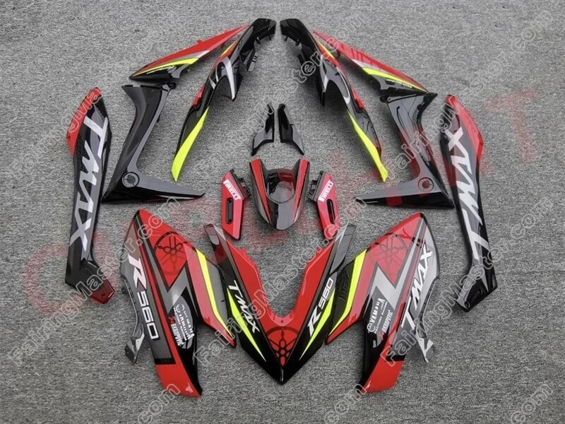 (image for) Fairing kit fit for Yamaha TMAX560 2020 2021 red black 112