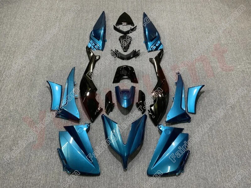 (image for) Fairing kit fit for Yamaha TMAX560 2020 2021 black blue 137
