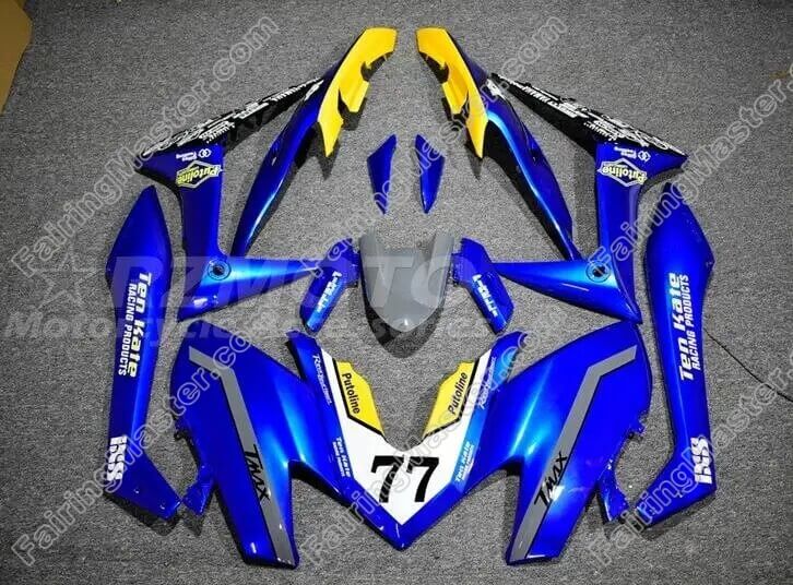 (image for) Fairing kit fit for Yamaha TMAX560 2020 2021 blue yellow 140