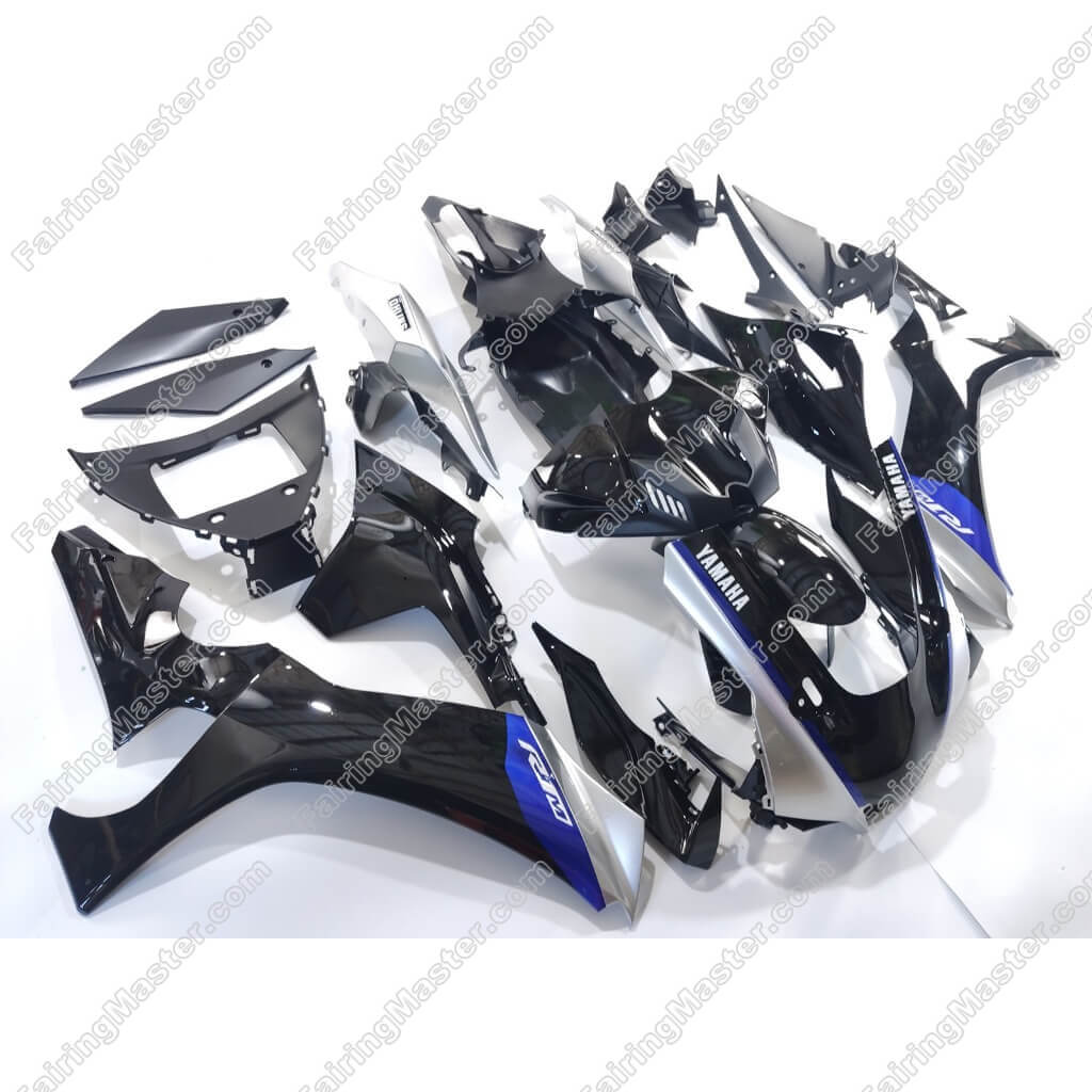(image for) Fairing kit fit for Yamaha YZF 1000 R1 2020 2021 2022 black silver blue 105