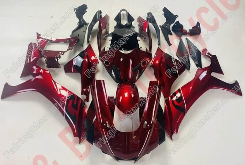 (image for) Fairing kit fit for Yamaha YZF 1000 R1 2020 2021 2022 candy red 106