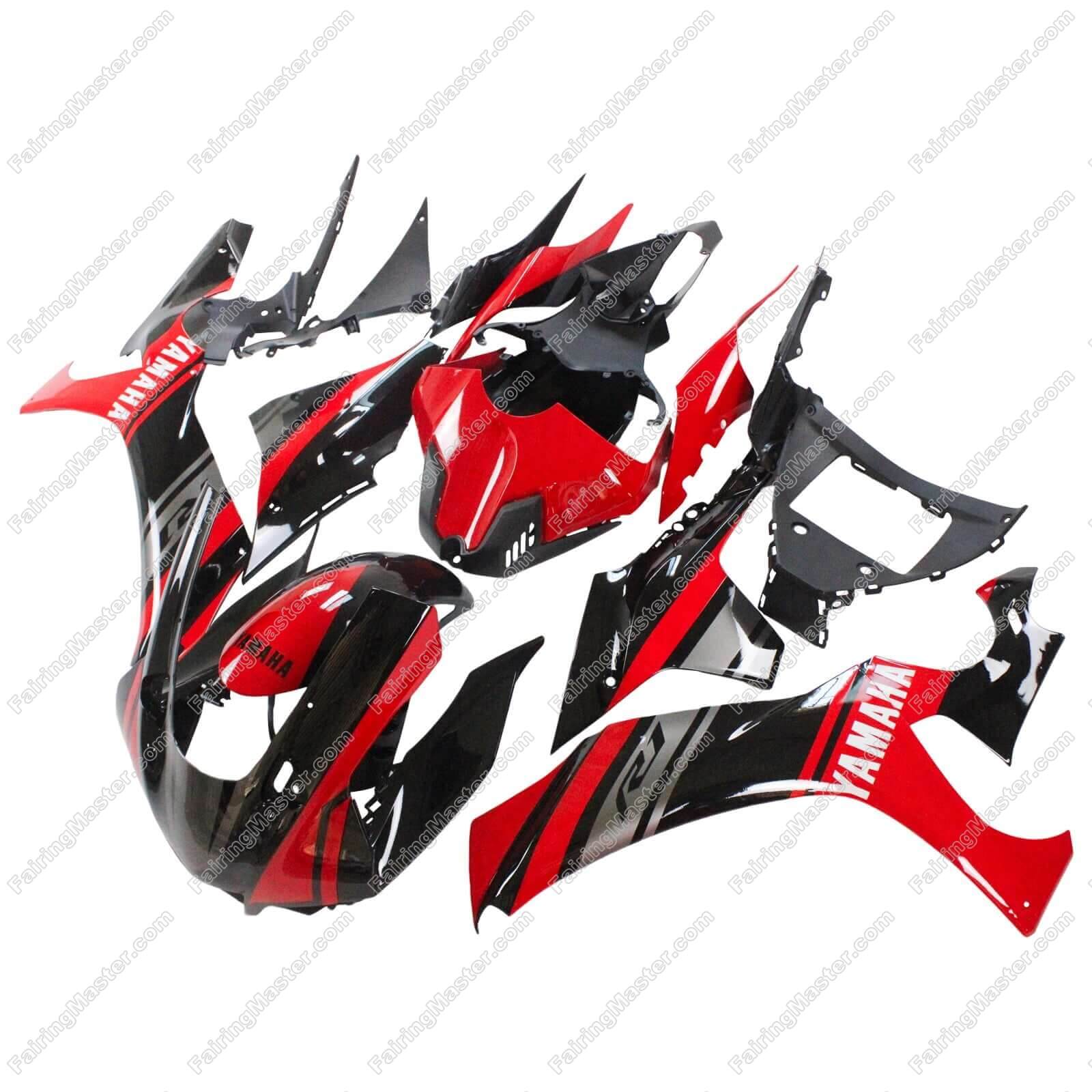 (image for) Fairing kit fit for Yamaha YZF 1000 R1 2020 2021 2022 red black 108