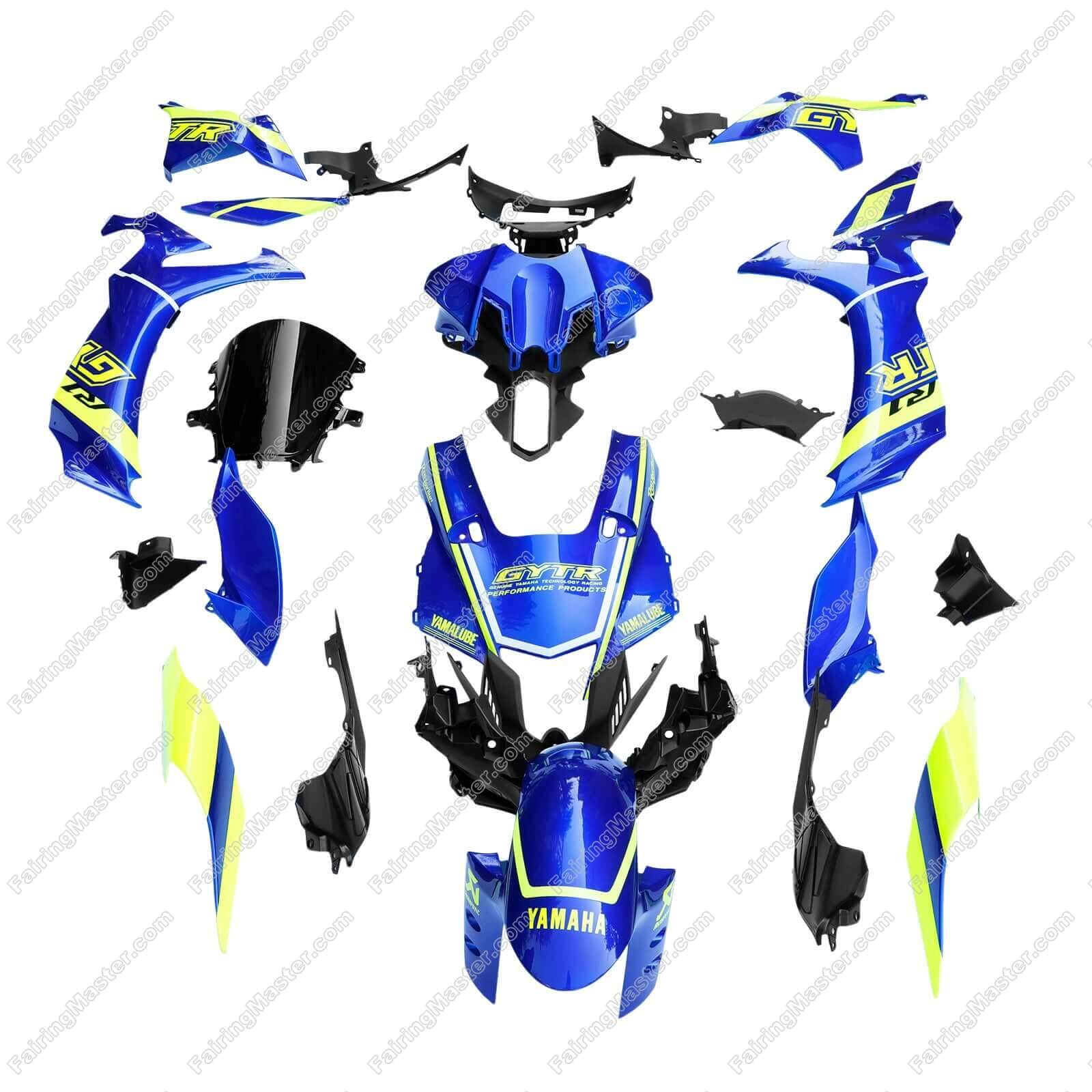 (image for) Fairing kit fit for Yamaha YZF 1000 R1 2020 2021 2022 blue 111