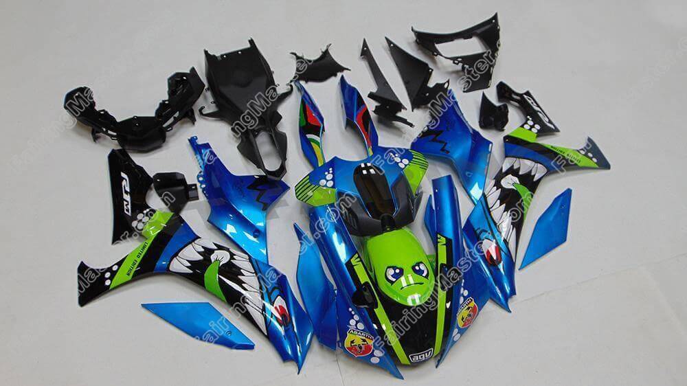 (image for) Fairing kit fit for Yamaha YZF 1000 R1 2020 2021 2022 shark blue 114