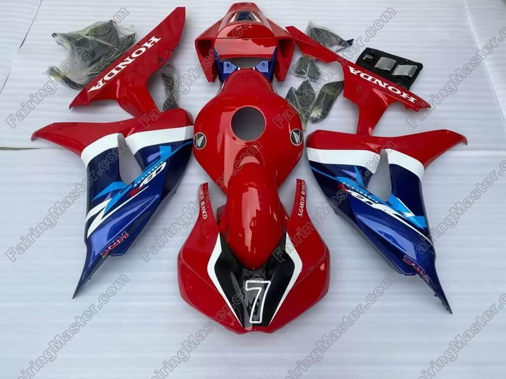 (image for) Injection molding fairing kits fit for honda CBR1000RR 2006 2007 red blue white 332