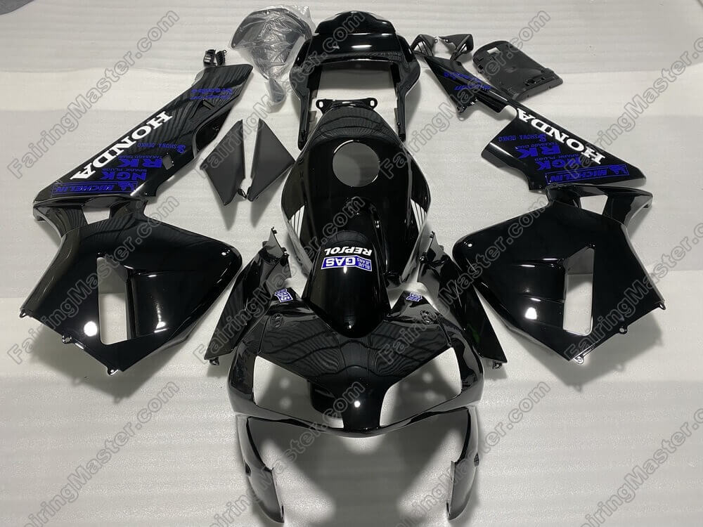 (image for) Injection molding fairing kit fit for honda CBR600RR F5 2003 2004 black 337