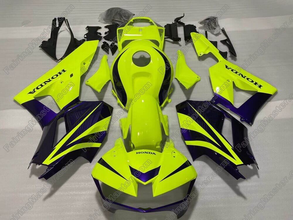 (image for) Injection molding fairing kits fit for honda CBR600RR F5 2013 2014 2015 fluorescent green 126