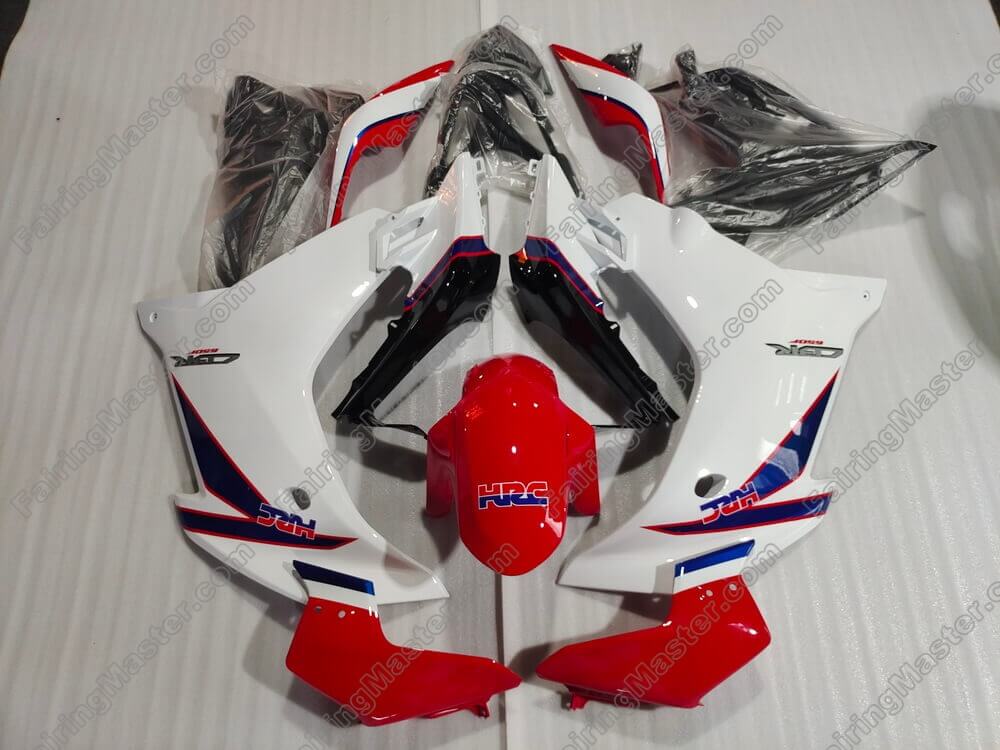(image for) Fairing kit fit for Honda CBR600F 2011-2013 white red blue 112 - Click Image to Close