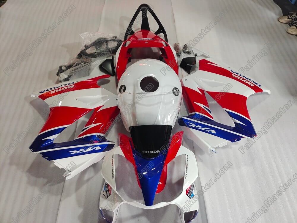 (image for) Injection molding fairing kits fit for honda VFR800 2002 - 2012 red blue white 127