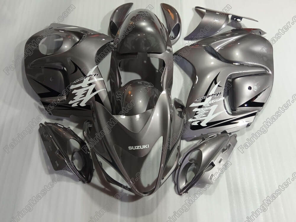 (image for) Injection molding fairing kits fit for Suzuki GSXR 1300 Hayabusa 2008 - 2015 silver grey 182