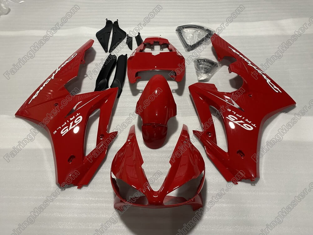 (image for) COPY Injection molding fairing kits fit for Triumph daytona 675 2009 - 2012 red 112 - Click Image to Close
