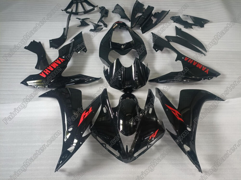 (image for) Injection molding fairing kits fit for Yamaha YZF 1000 R1 2004 - 2006 black red 245