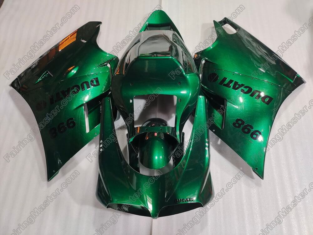 (image for) COPY Injection molding fairing kits fit for Ducati 996 748 916 998 1996 - 2004 green 137