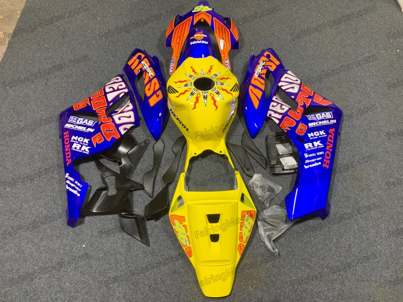 (image for) Injection molding fairing kits fit for honda CBR1000RR 2004 2005 299