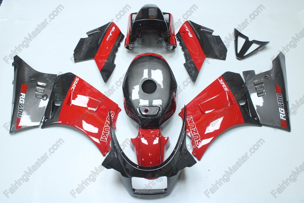 (image for) Fairings Kits Fit For Suzuki RG500 1985-1987 Red Black Grey 108