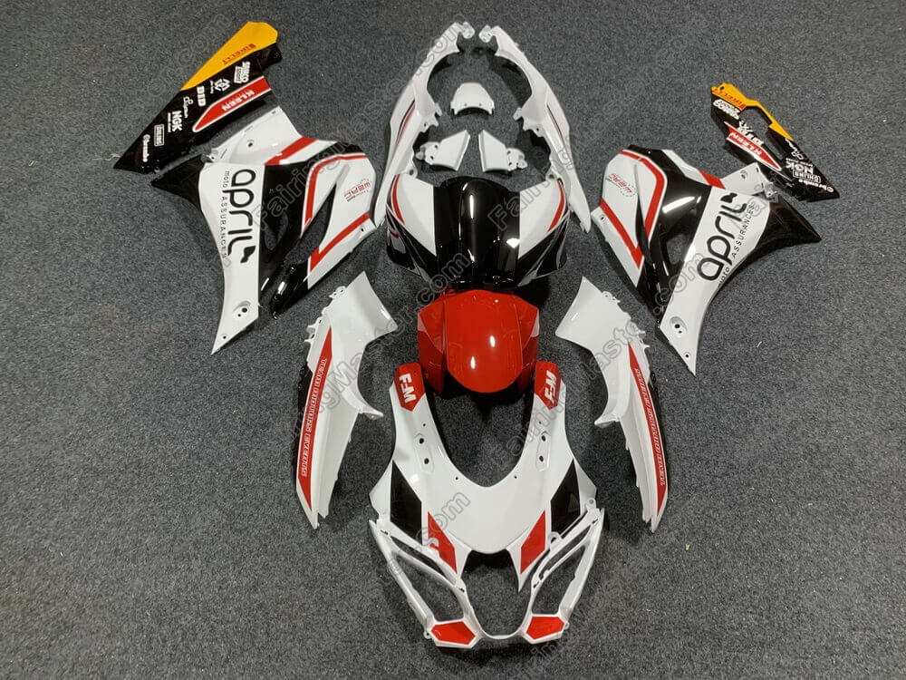 (image for) Injection molding fairing kits fit for Suzuki GSXR 1000 2017-2019 red white black 127
