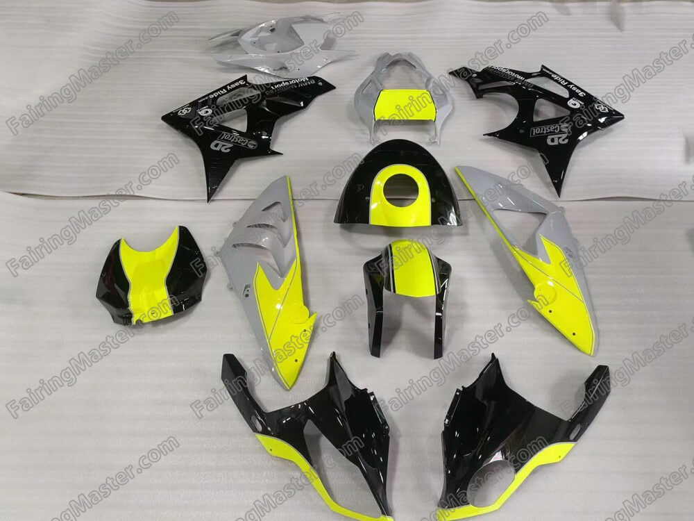 (image for) Injection molding fairing kits fit for BMW S1000RR 2009 - 2014 black white blue 167
