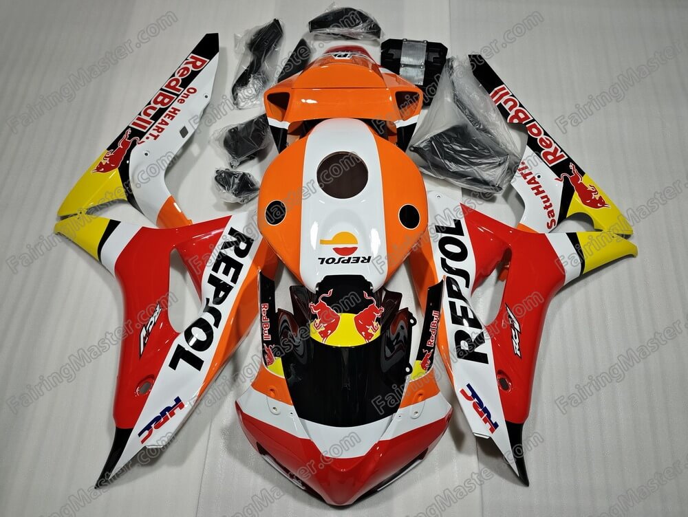 (image for) Injection molding fairing kits fit for honda CBR1000RR 2006 2007 red blue white 334