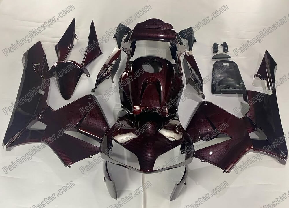 (image for) Injection molding fairing kit fit for honda CBR600RR F5 2003 2004 carbon fiber look 338