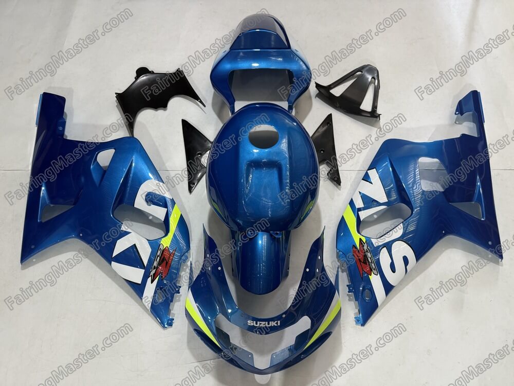 (image for) Injection molding fairing kits fit for Suzuki GSXR 1000 K1 K2 2000 - 2002 matte black 166