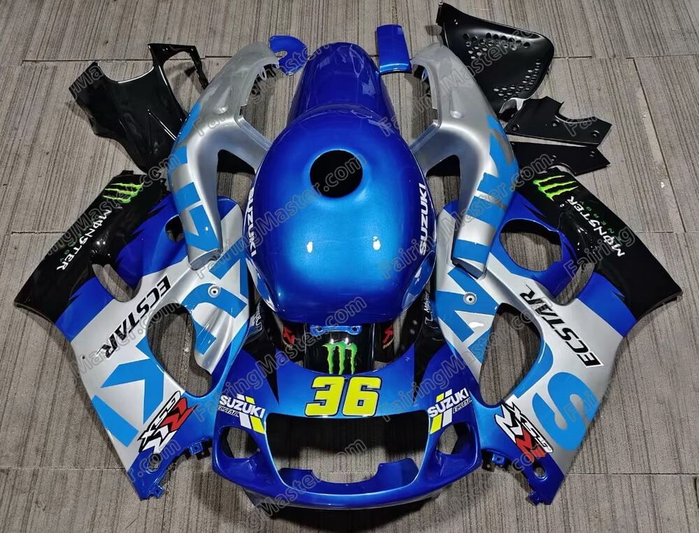 (image for) Handcrafted compression molding fairing kits fit for Suzuki GSXR 600 750 1996 - 2000 170