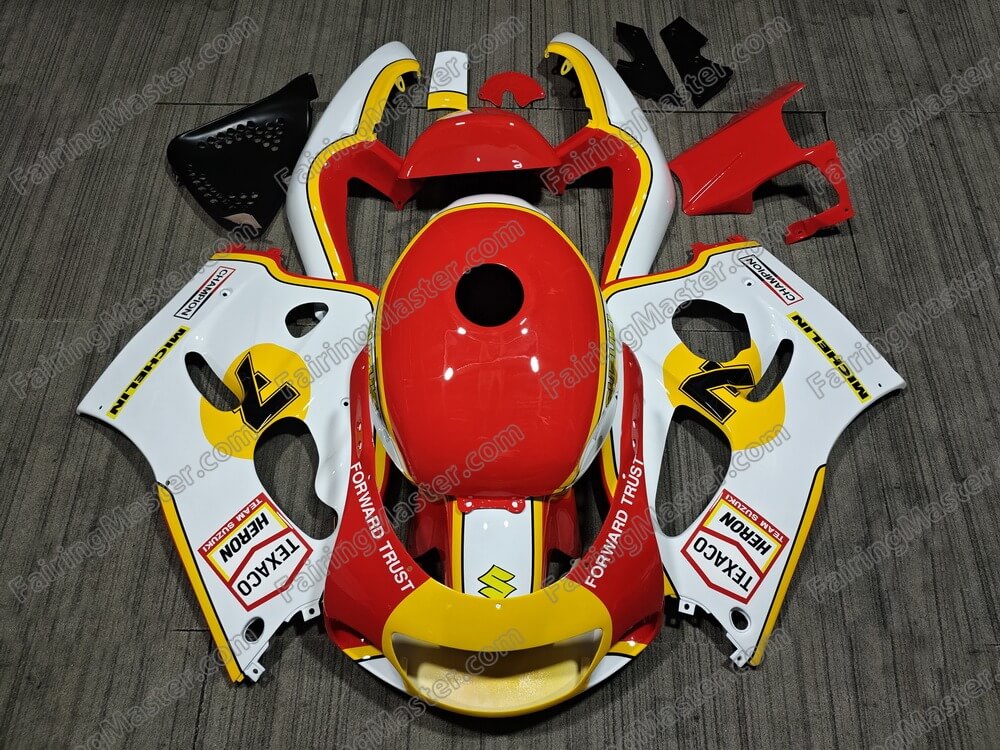 (image for) Handcrafted compression molding fairing kits fit for Suzuki GSXR 600 750 1996 - 2000 171