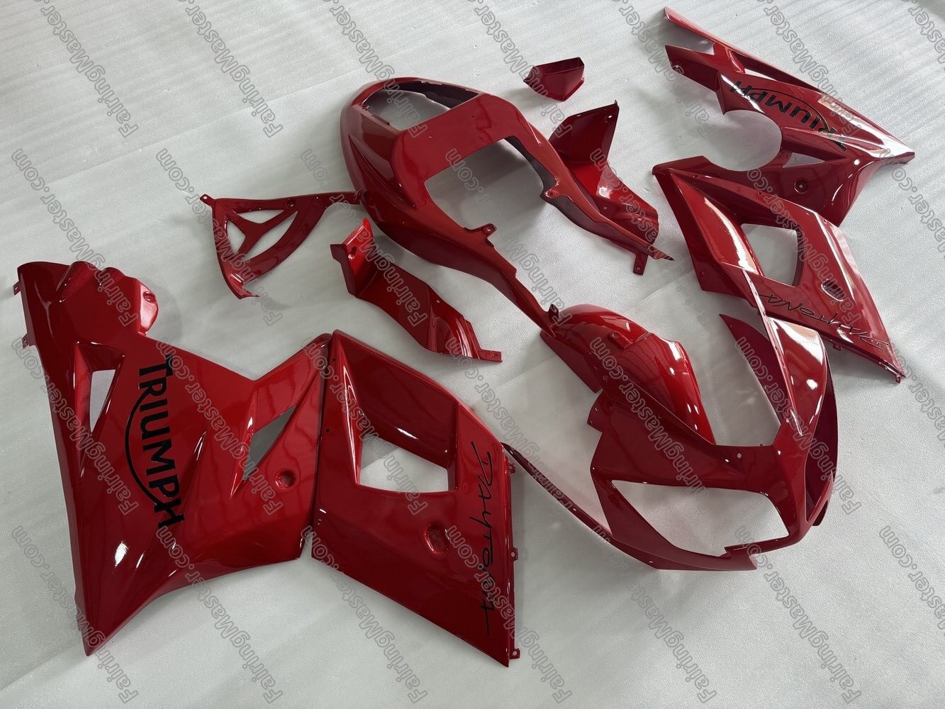 (image for) Handcrafted compression molding fairing kits fit for Triumph daytona 600 650 2003 - 2005 116