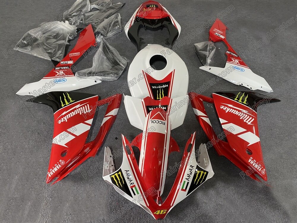 (image for) Injection molding fairing kits fit for Yamaha YZF 1000 R1 2007 2008 197