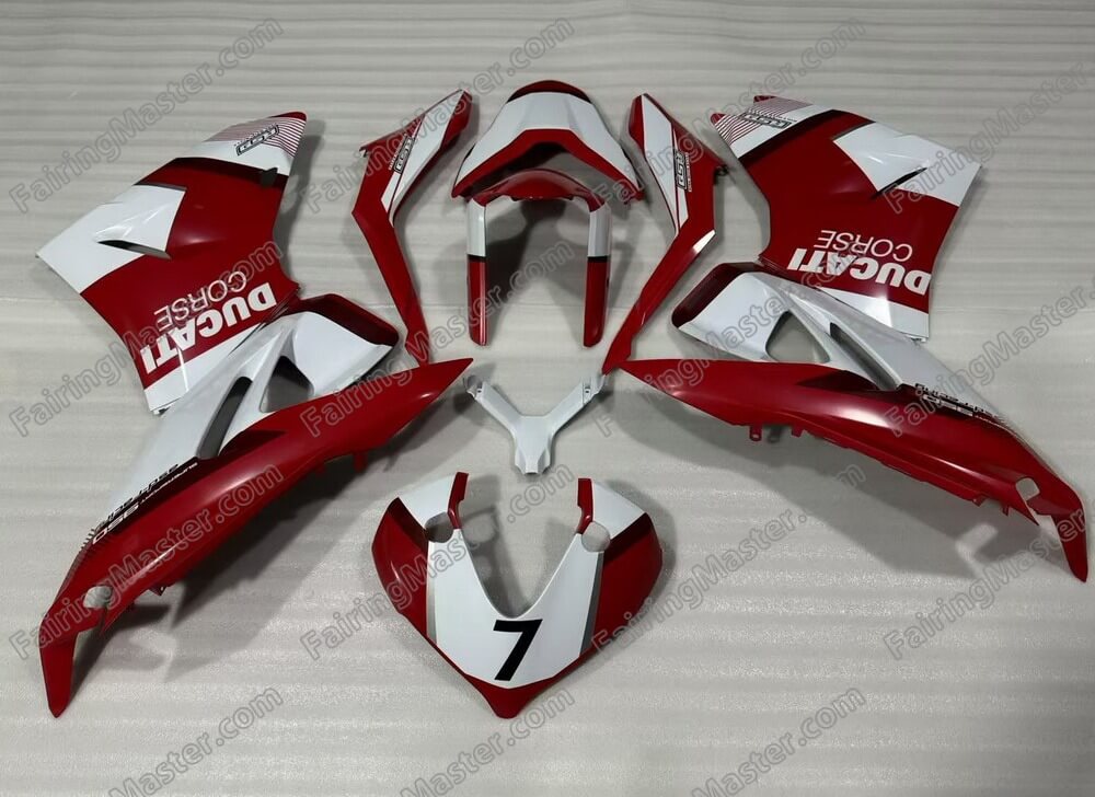 (image for) Fairing kit fit for Ducati supersport 950 950S 2021-2023 grey white 105